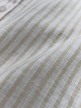 Yellow & White Striped Shirt