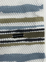 Men’s Multicolour Striped  Half Sleeve Shirt