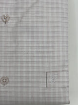 Men’s Off-White Check Casual Shirt