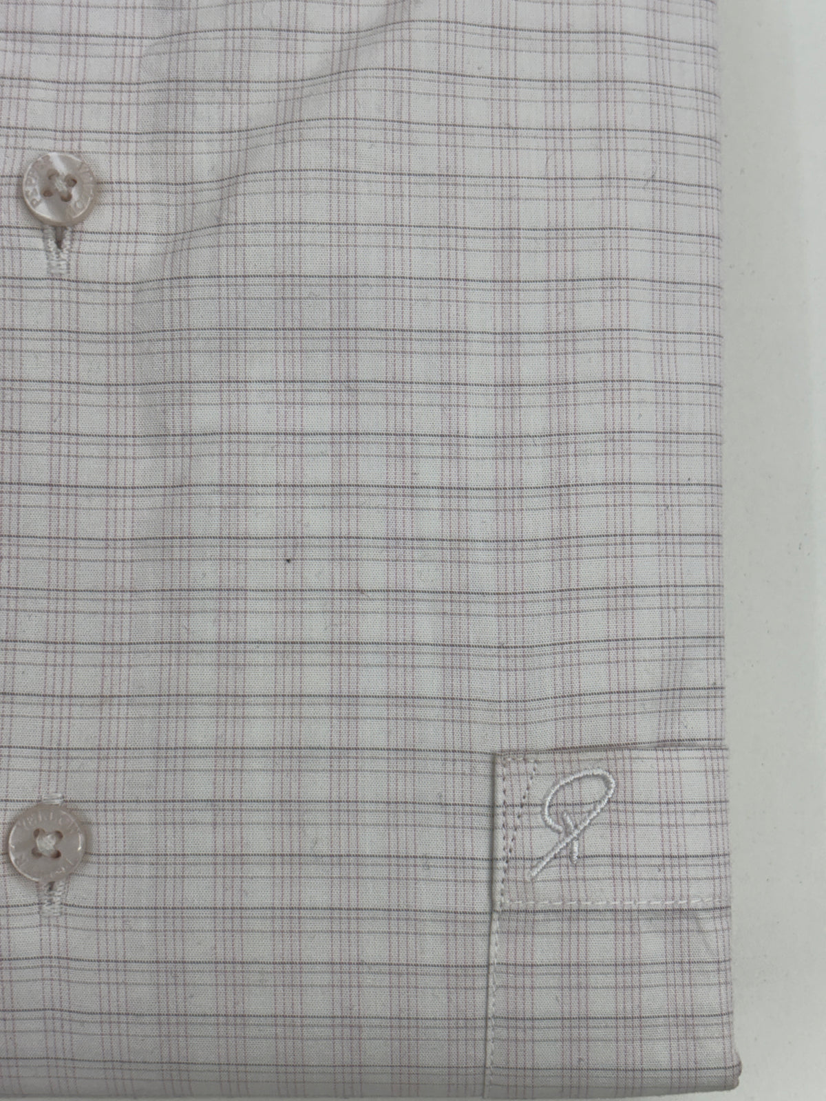 Men’s Off-White Check Casual Shirt