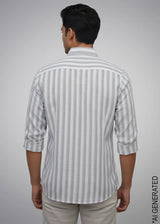 Full Sleeve Grey Lining Shirt