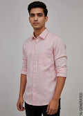 Classic Pink Solid Shirt