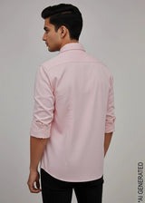 Full Sleeve Pink Color Shirt