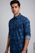 Full Sleeve Denim print Shirt