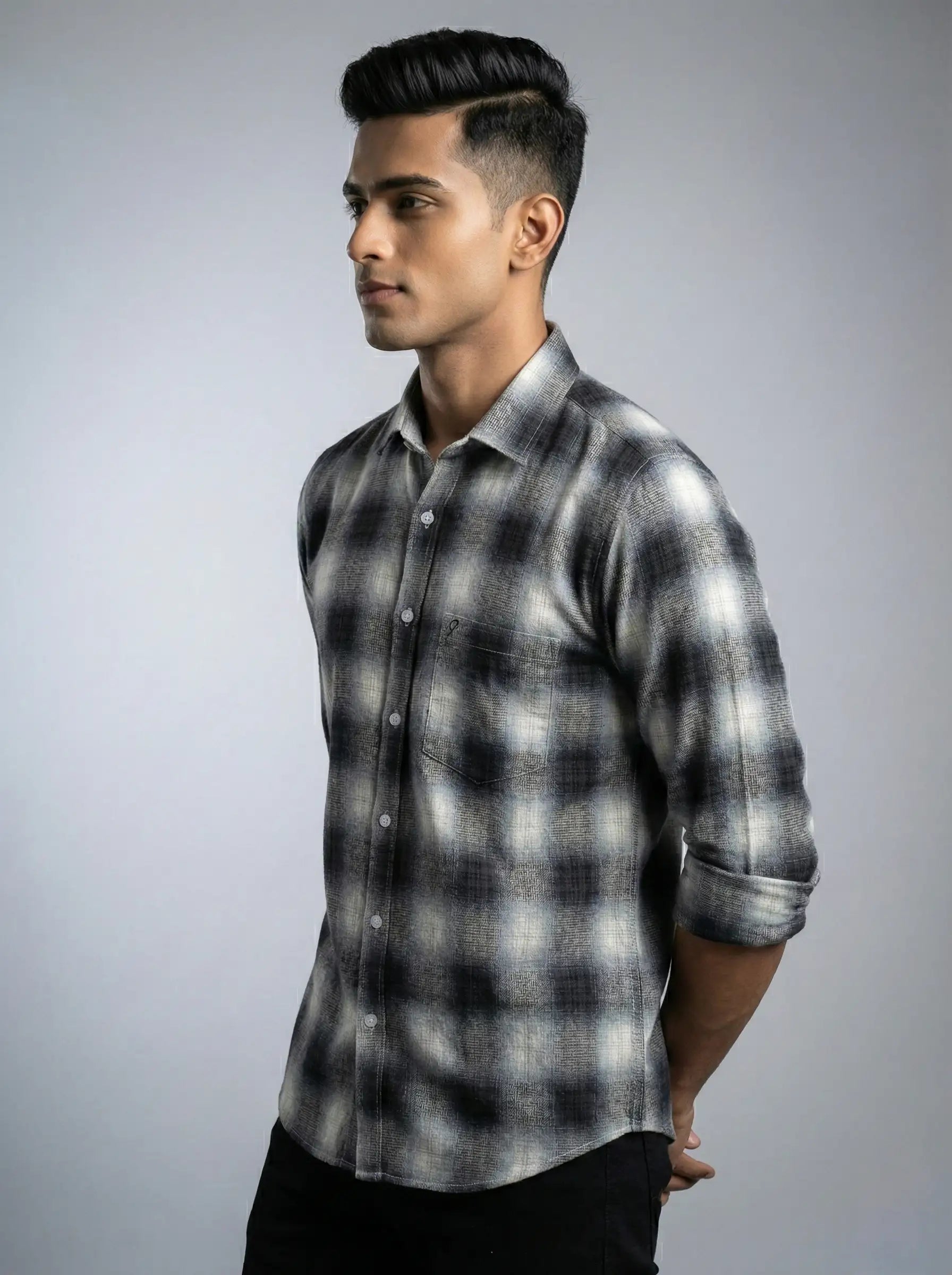 Classic Blue Check Shirt