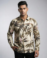 Yellow Printed Shirt