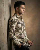 Yellow Printed Shirt