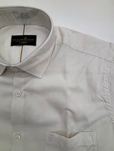 Men’s Off White Solid Shirt