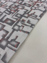 Men's White Printed T-Shirt