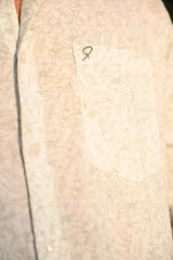 White Green Floral Shirt