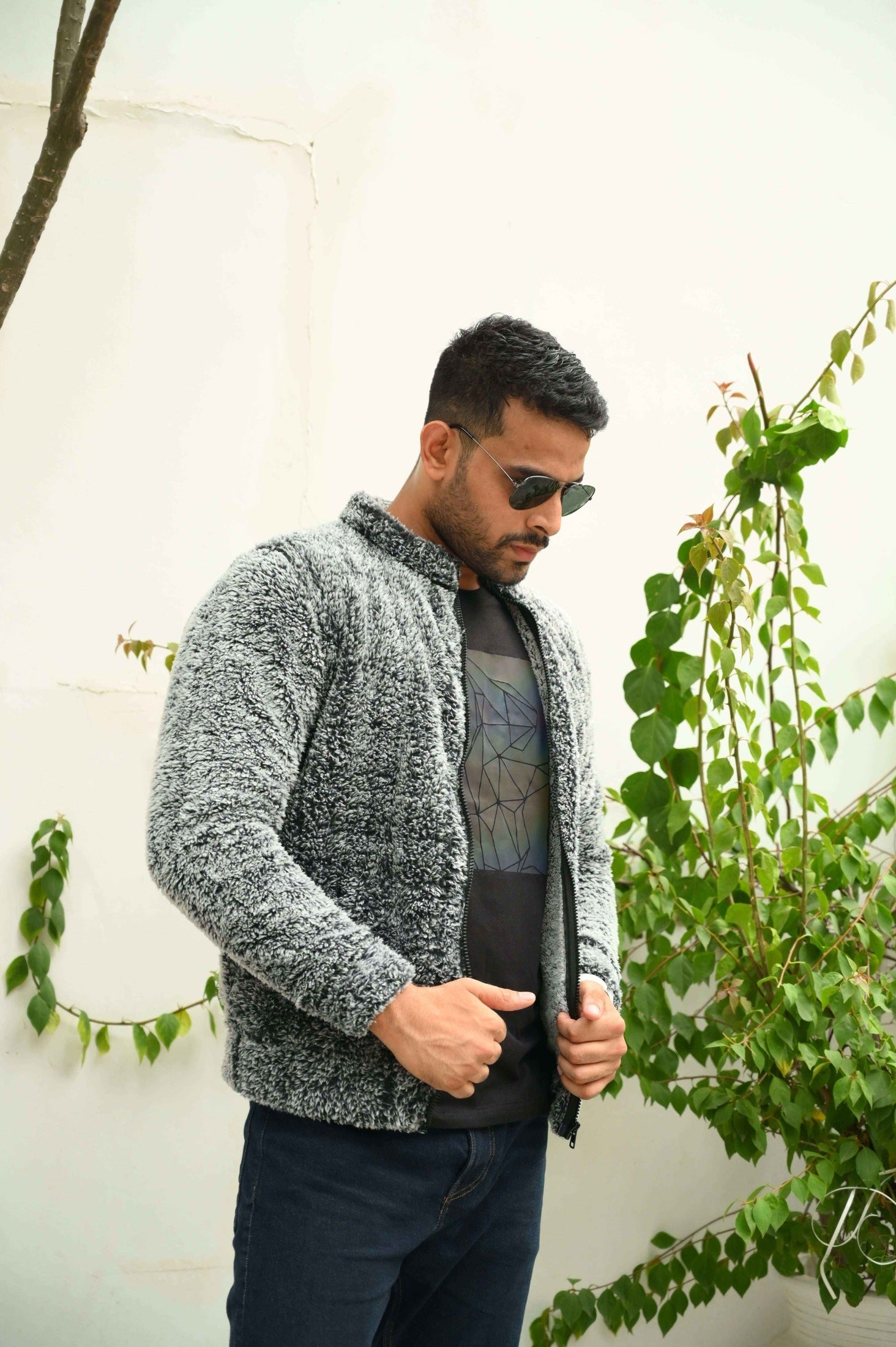 Sherpa Highneck Sweatshirt