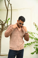 Highneck Sweatshirt Brown