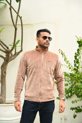 Highneck Sweatshirt Brown