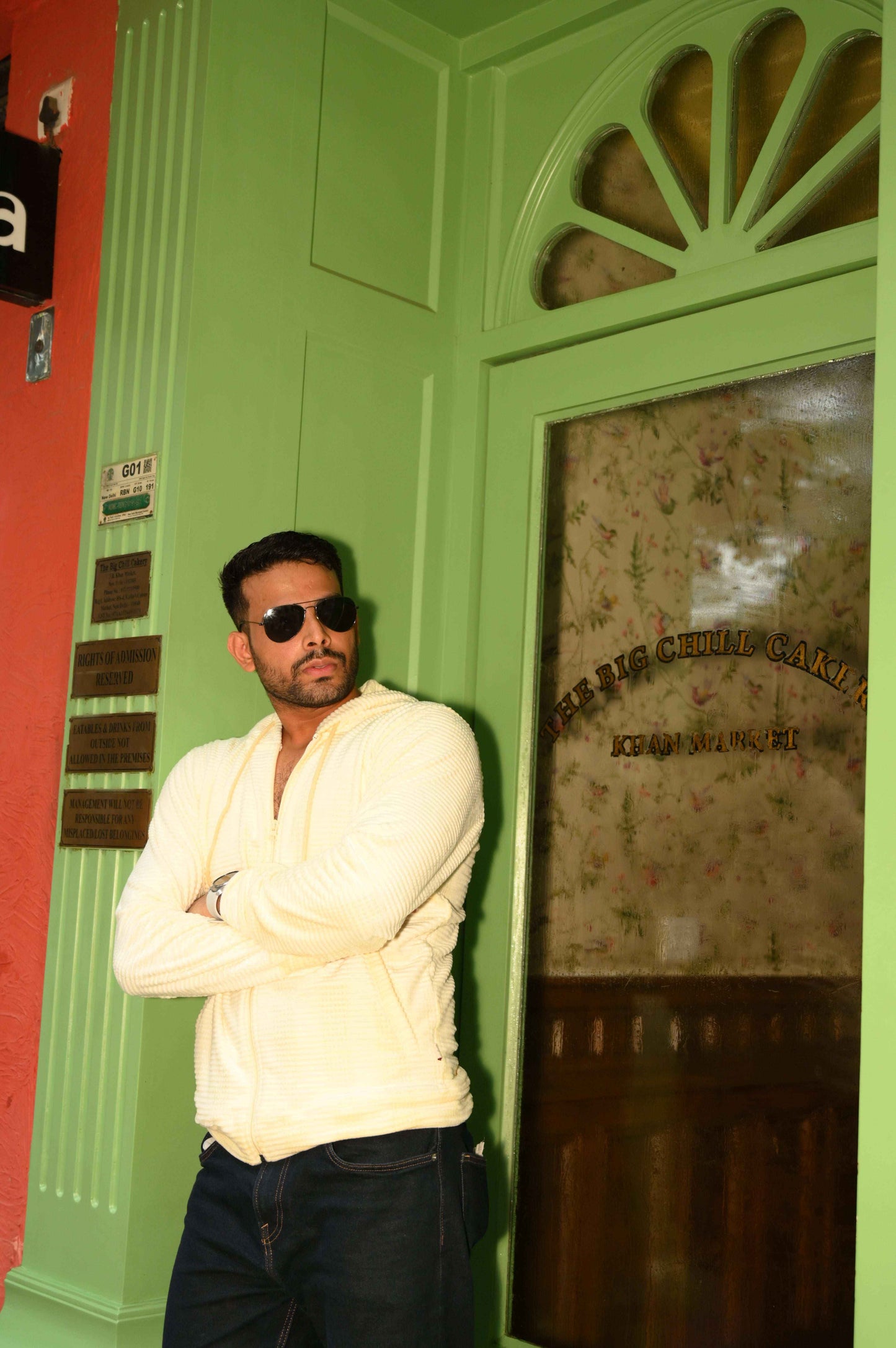 Zipper Off-white Hood