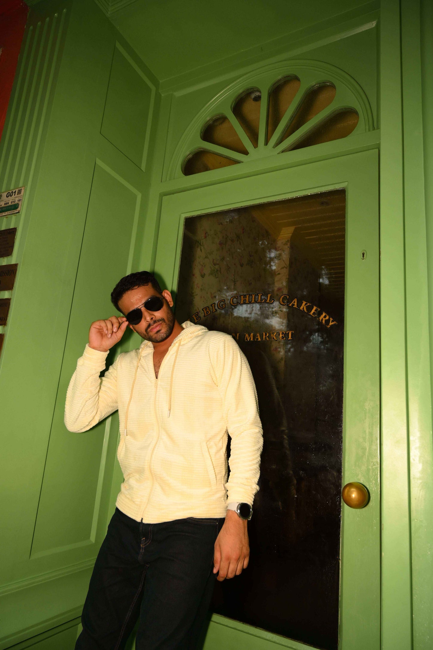 Zipper Off-white Hood