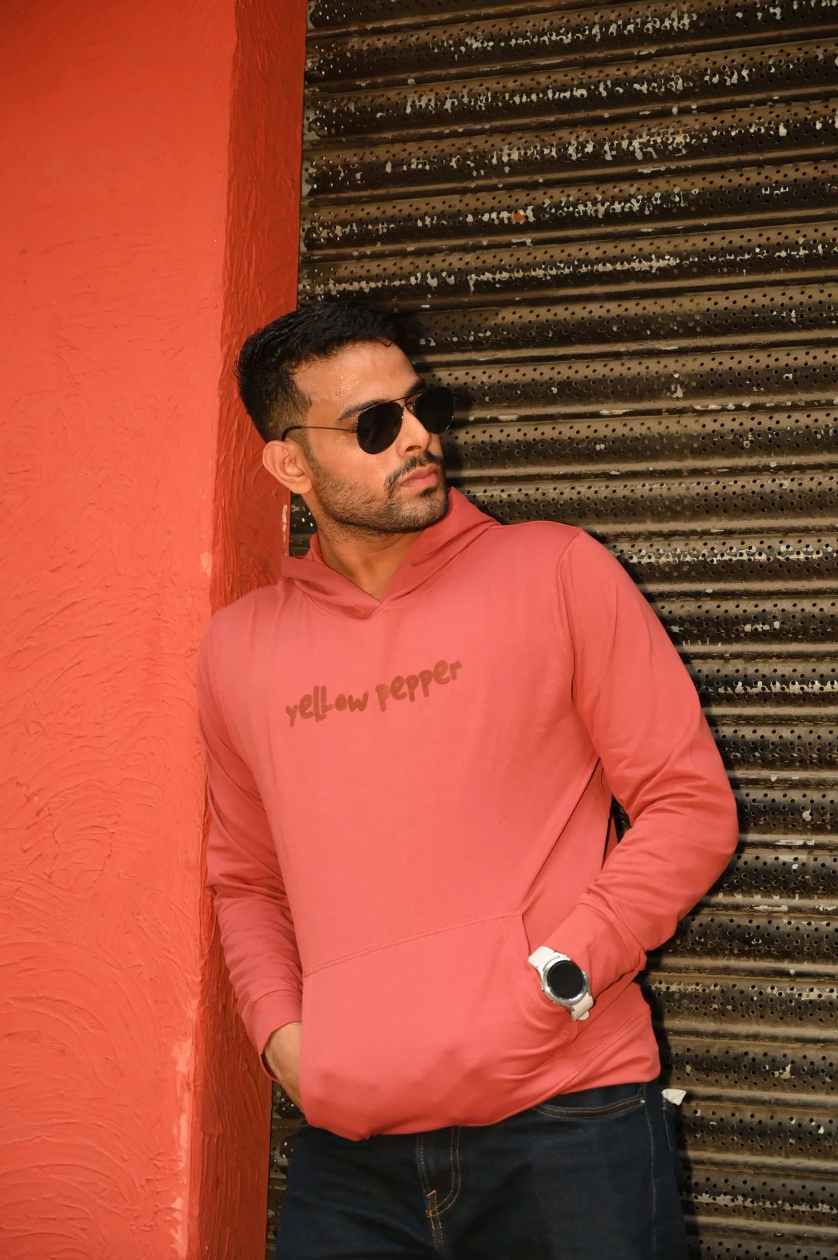 Rust Pullover Hoodie