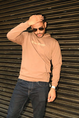 Brown Pullover Hoodie
