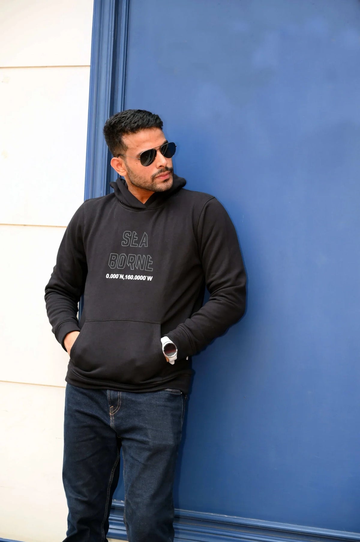 Classic Black Fleece Hoodie