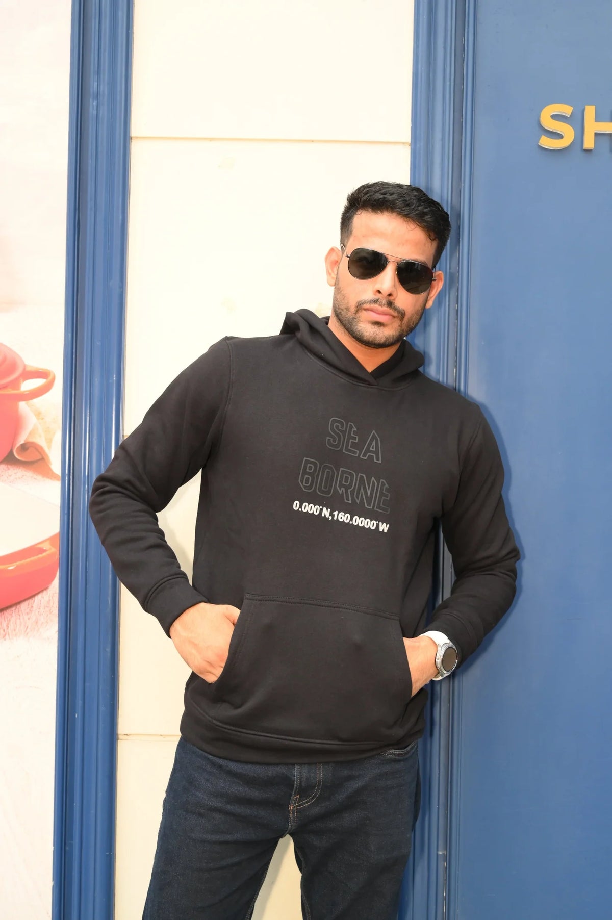 Classic Black Fleece Hoodie