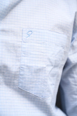 Full Sleeve Blue Check Shirt