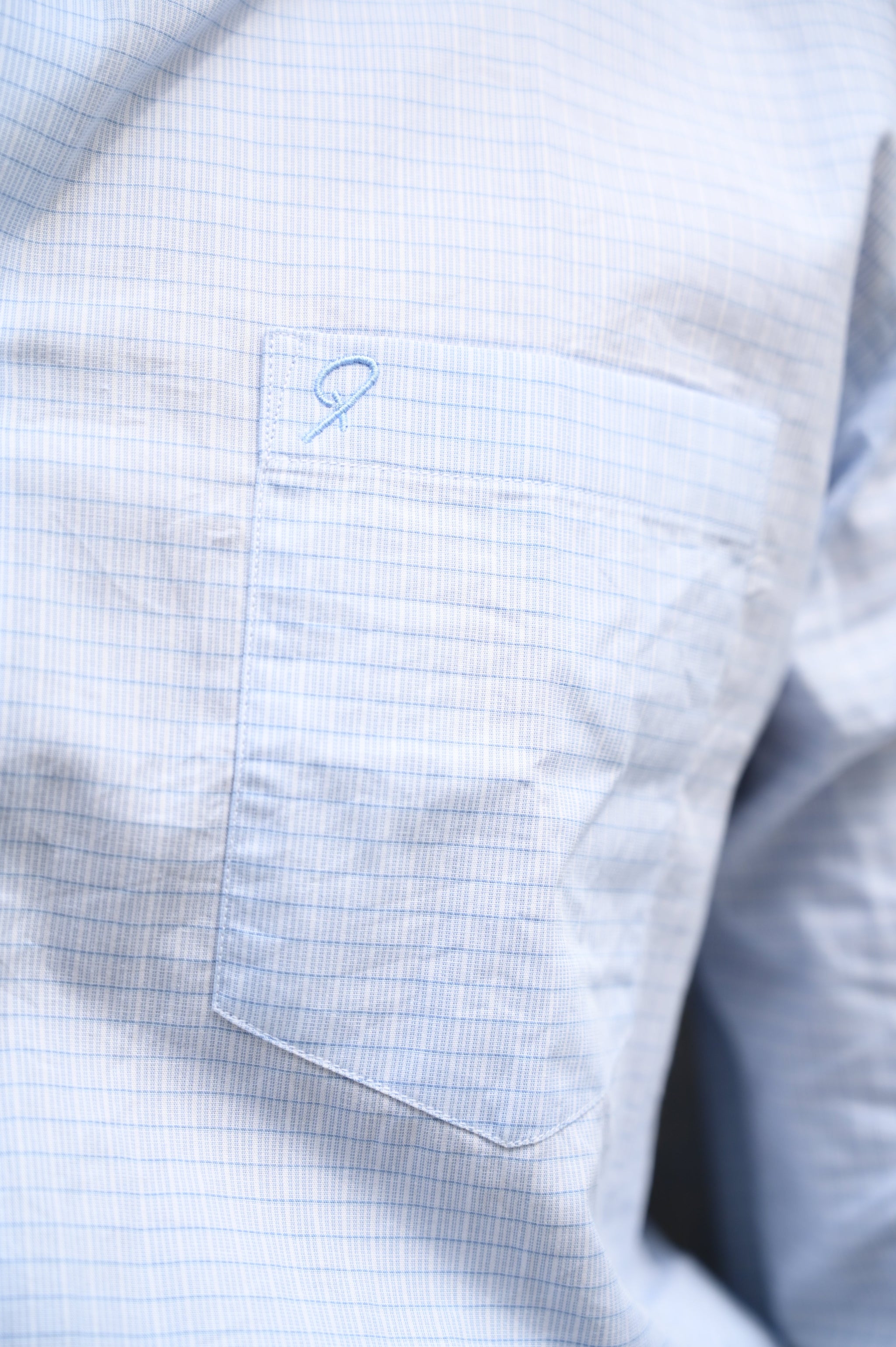 Full Sleeve Blue Check Shirt