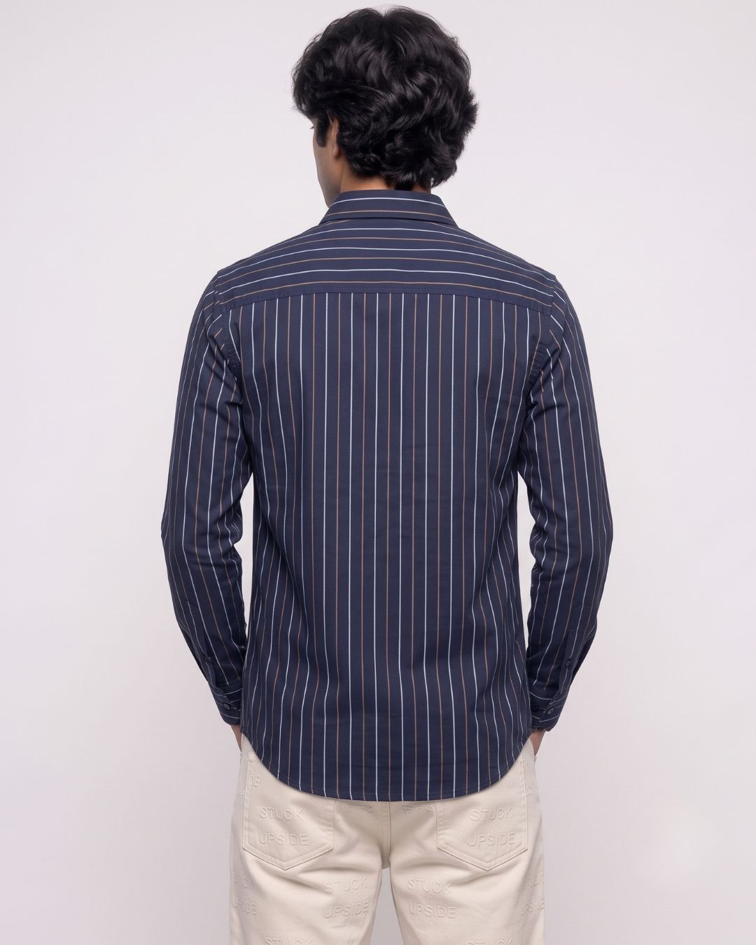 Men’s Vertical Striped Shirt