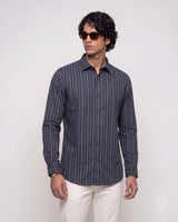 Men’s Vertical Striped Shirt