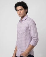 Men’s Regular Fit Light Pink Shirt