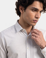 Men’s Regular White Formal Shirt