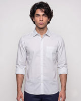 Men’s Regular White Formal Shirt