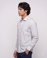 Men’s Regular White Formal Shirt