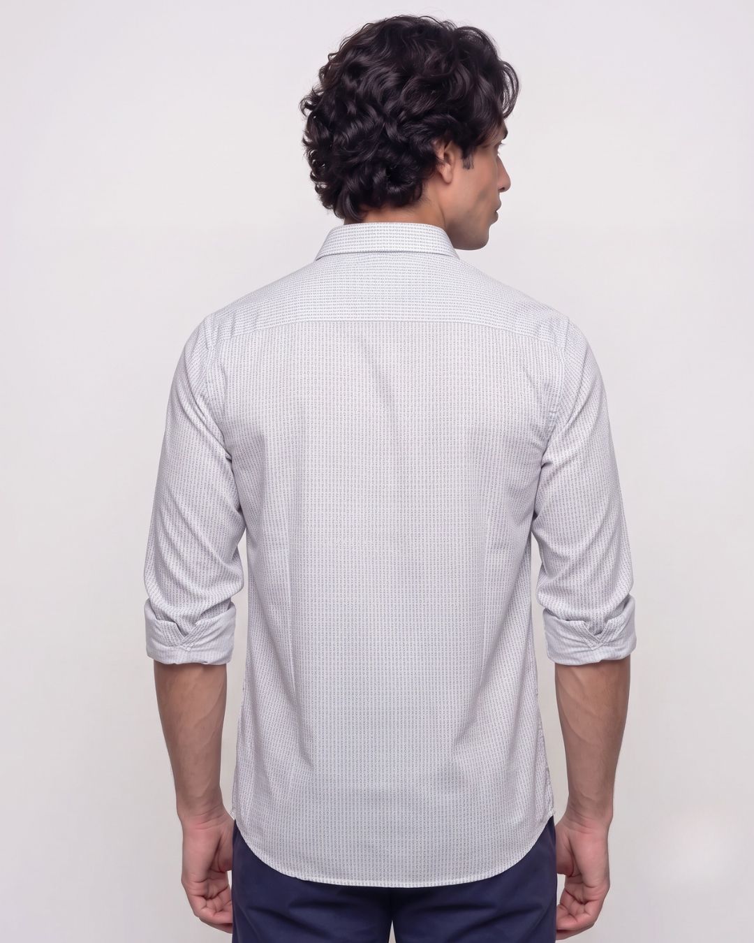 Men’s Regular White Formal Shirt