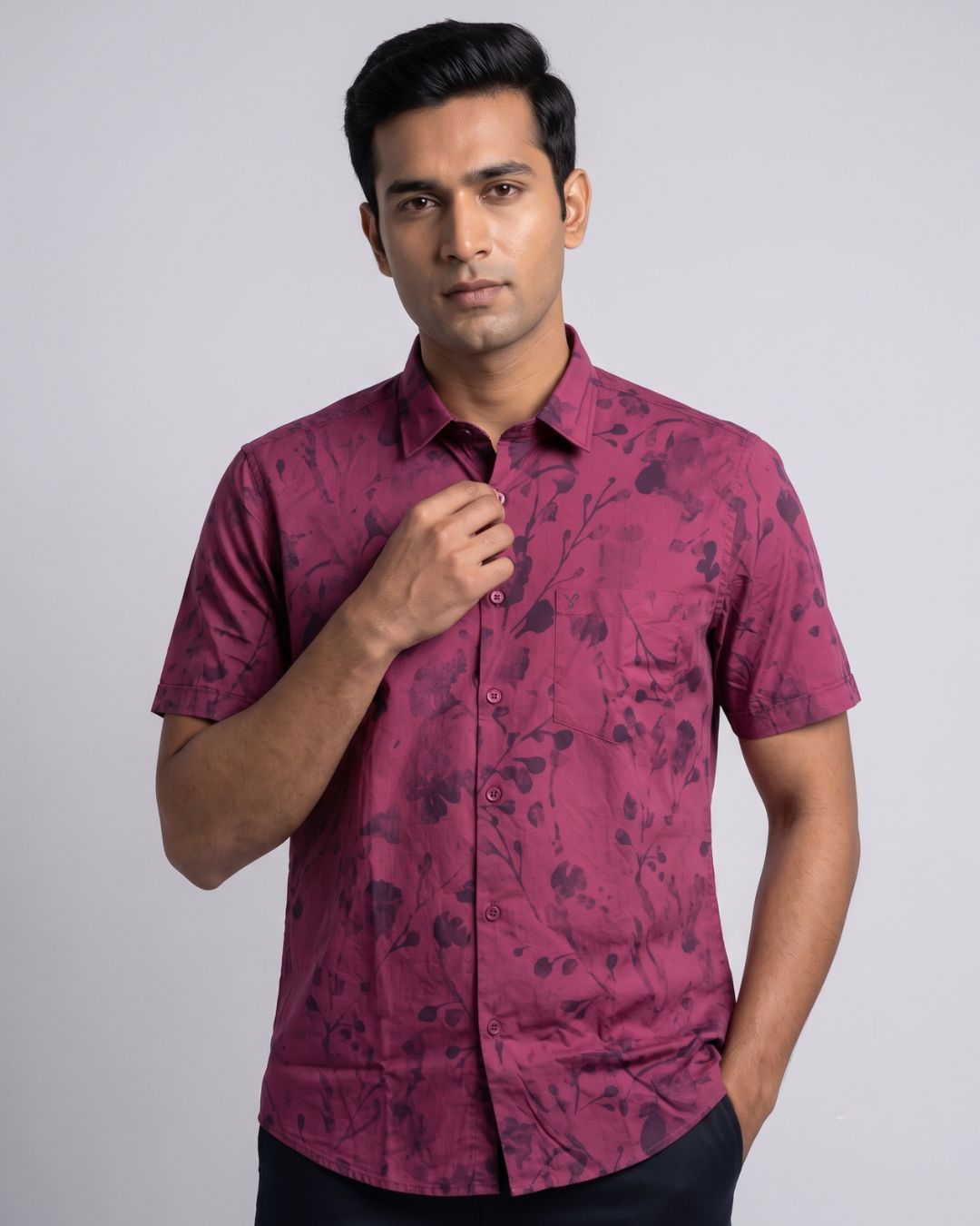 Yellow Pepper Men’s Print Shirt