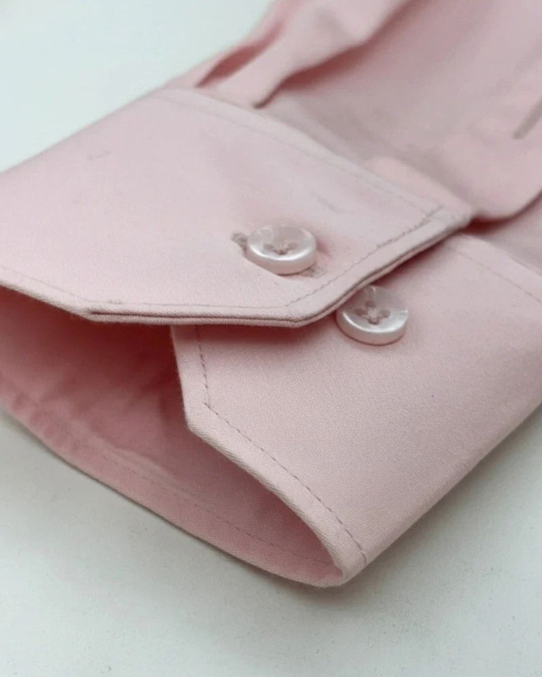 Men’s Light Pink Solid Shirt