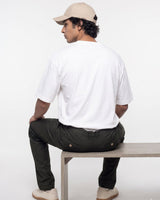 Men’s Olive Green Solid Smart Fit Trousers