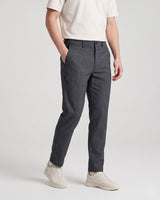 Men’s Black Textured Smart Fit Trousers