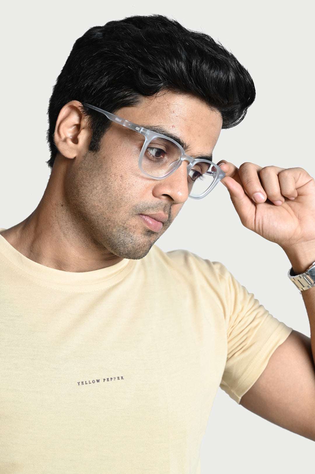 Light Beige Plain Tee