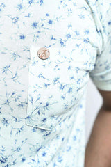 Tea Green Floral Tee