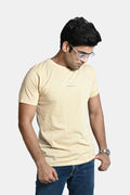 Light Beige Plain Tee