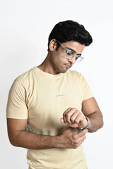 Light Beige Plain Tee