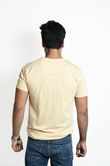 Light Beige Plain Tee
