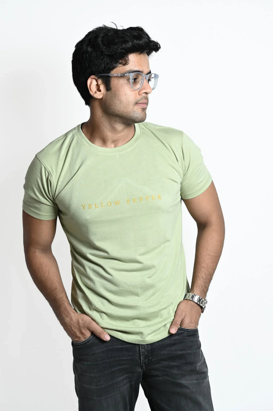 Light Green Plain Tee