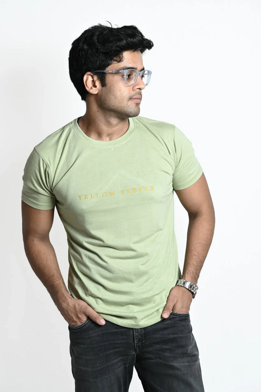 Light Green Plain Tee