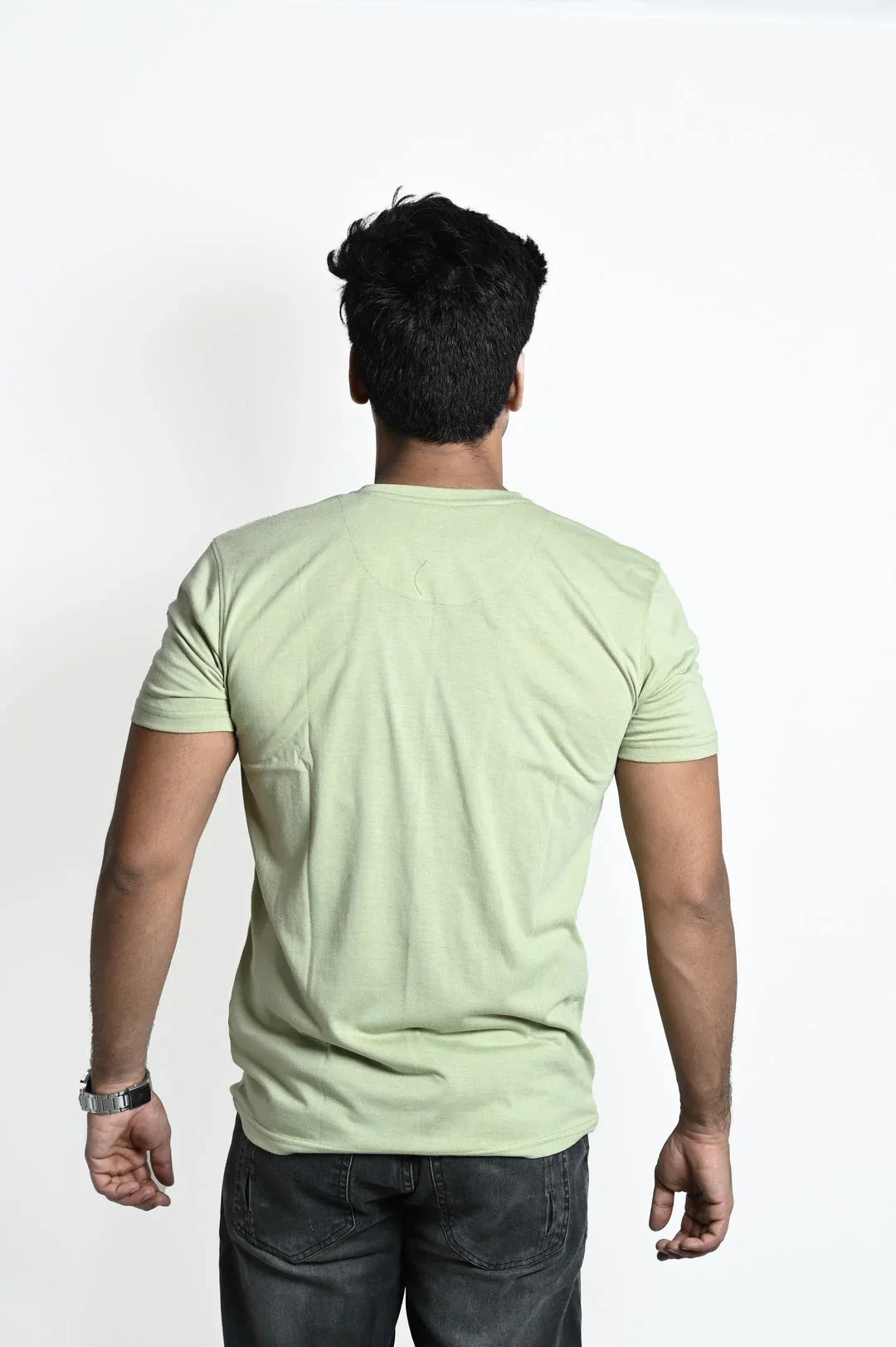 Light Green Plain Tee