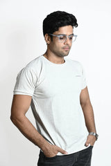 Grey Mel. Choco Truffle Tee