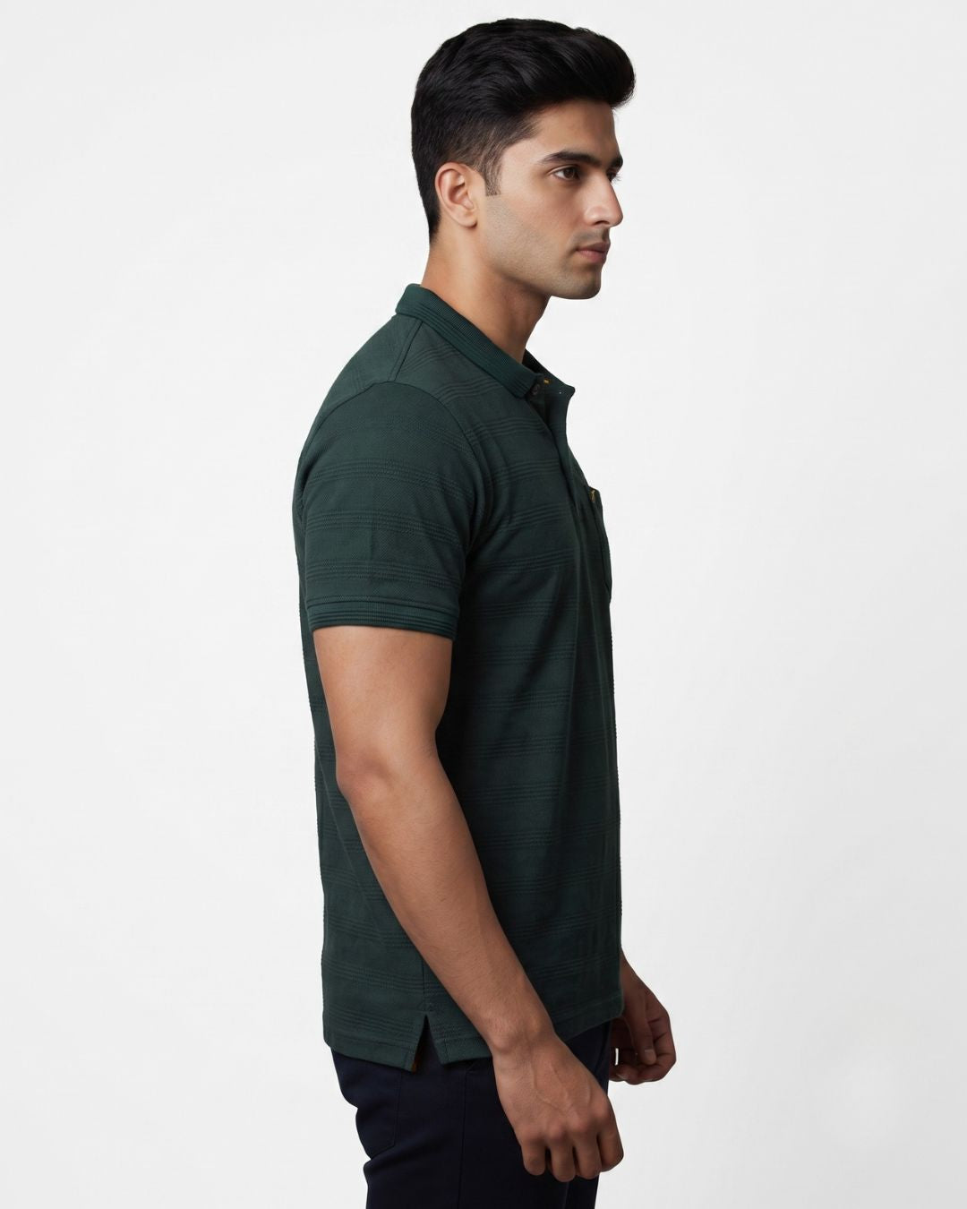 Men’s Dark Green Polo T-Shirt