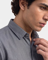 Men’s Charcoal Grey Casual Shirt
