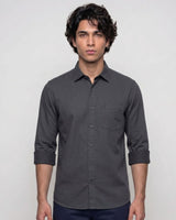 Men’s Black Full Sleeve Casual Shirt