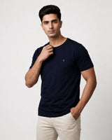 Men's Navy Blue Regular Fit T-Shirt