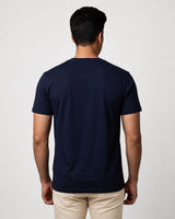 Men's Navy Blue Regular Fit T-Shirt
